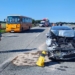 Wypadek na S8. Kierowca Volkswagena zasnął za kierownicą i uderzył w autokar szkolny 7 Wypadek na S8. 42-latek zasnął za kierownicą i uderzył w autokar szkolny