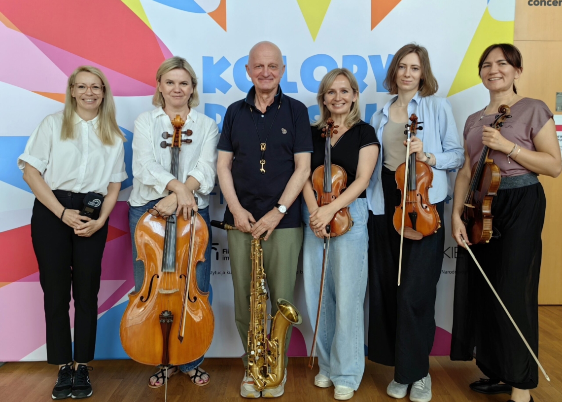 Andrzej Olejniczak i Apertus Quartet na „Kolorach Polski”