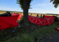 Tragiczny wypadek na DK74 w Wójcinie. Nie żyje dwoje dzieci 2 Tragiczny wypadek na DK74 w Wójcinie. Nie żyje dwoje dzieci