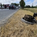Wypadek na DK74 w Poniatowie. Utrudnienia na trasie Sulejów - Piotrków Trybunalski [ZDJĘCIA]