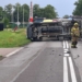 Wypadek na DW702 w powiecie zgierskim. 6 osób poszkodowanych 9 Wypadek na DW702 w powiecie zgierskim. 6 osób poszkodowanych