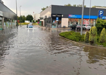 Olechów pod wodą. „Aquapark powstał przed terminem”