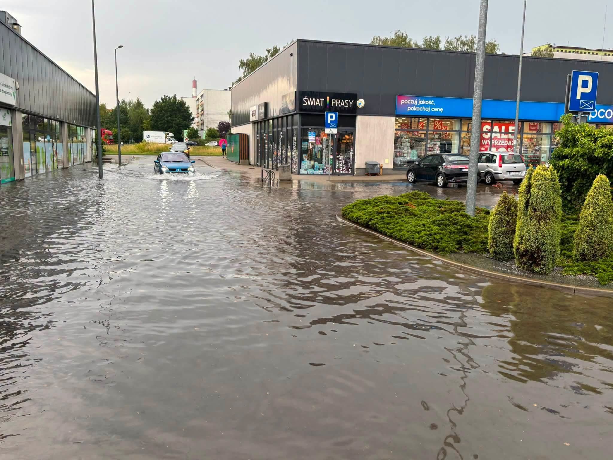 Olechów pod wodą. „Aquapark powstał przed terminem”