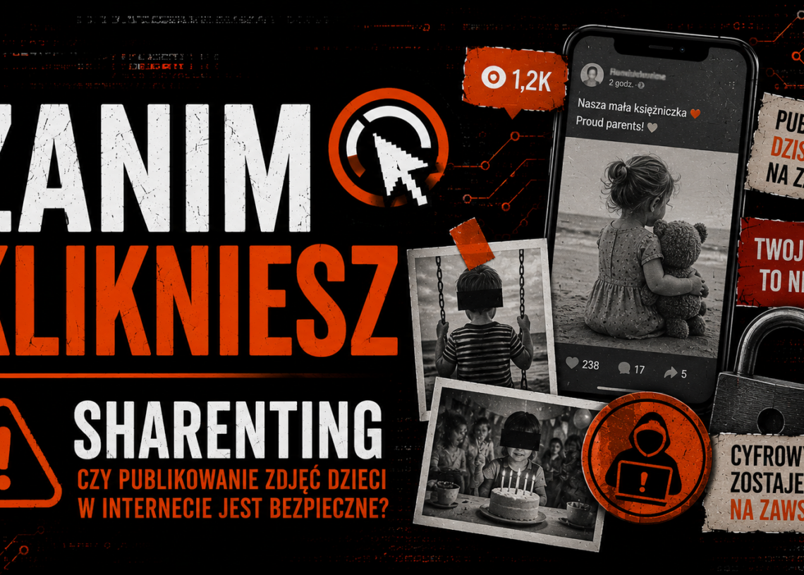 Sharenting - kiedy zdjęcie może być niebezpieczne