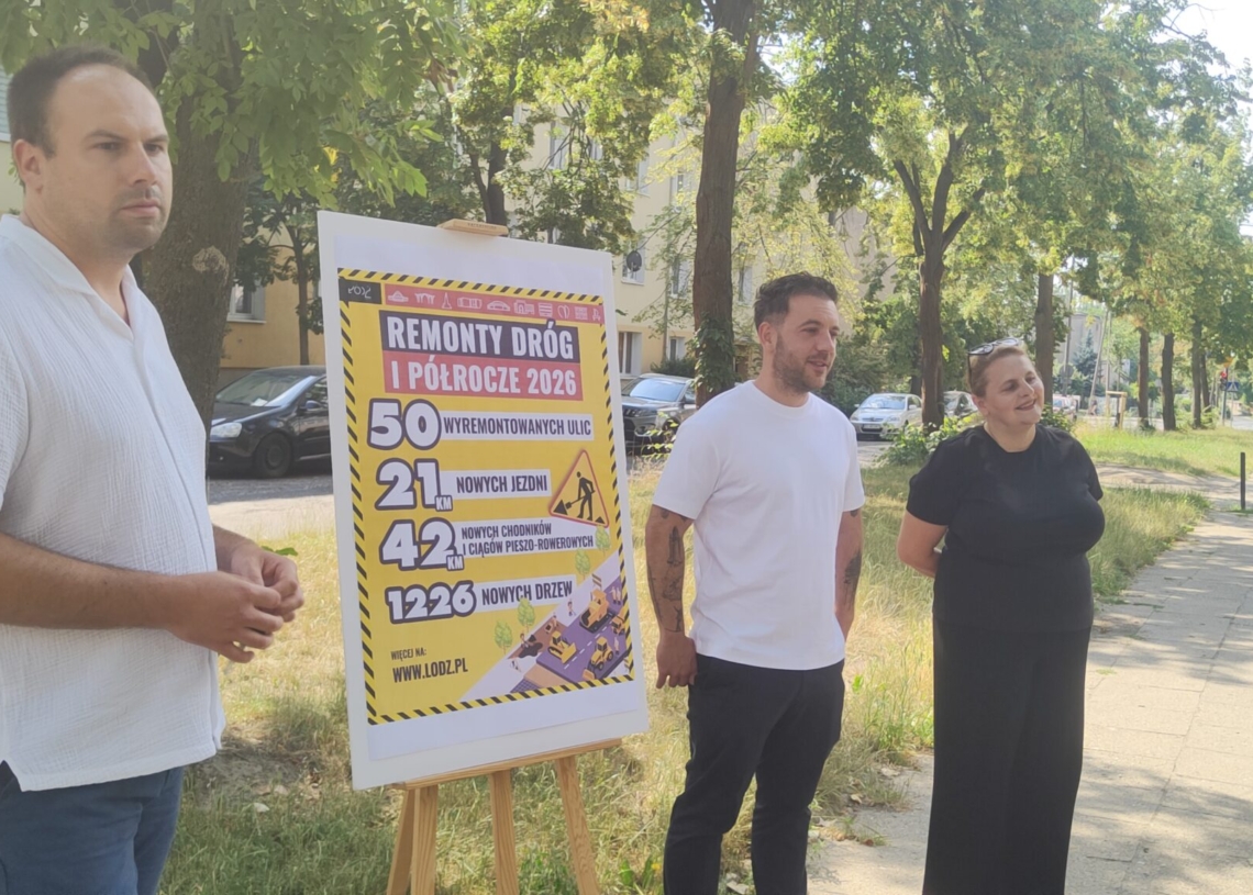 Nowe remonty dróg w Łodzi. Prace ruszają na Pięknej i Cieszkowskiego 1 Nowe remonty dróg w Łodzi. Prace ruszają na Pięknej i Cieszkowskiego