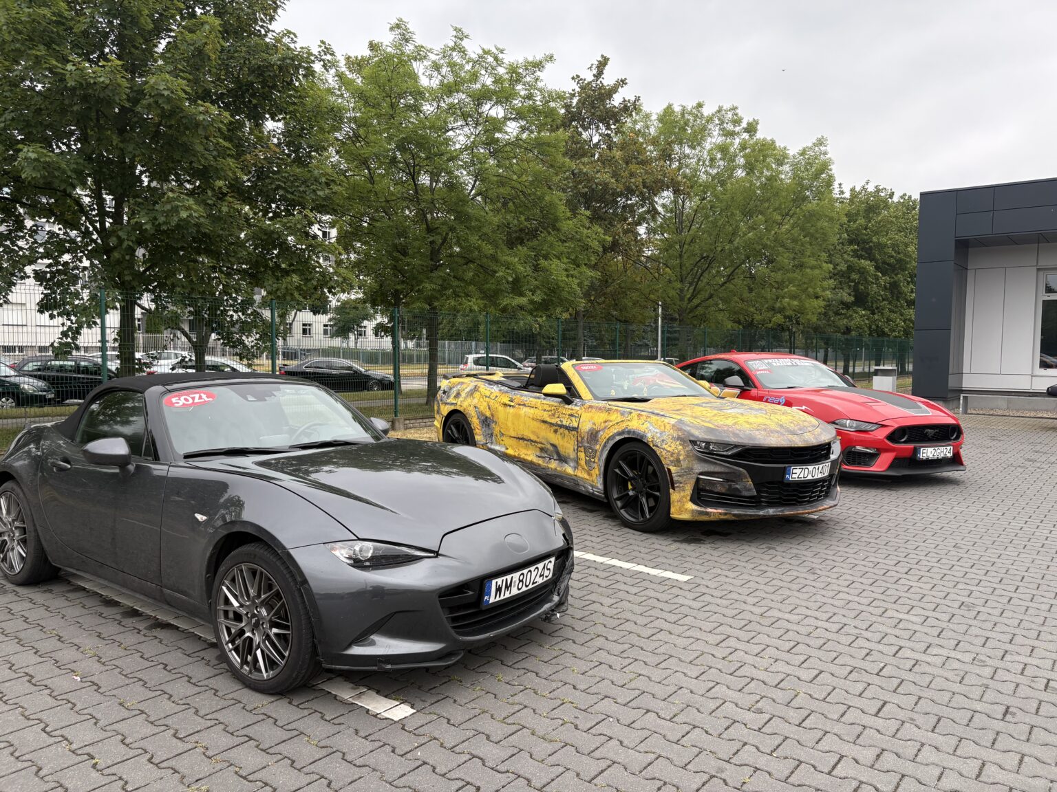 Supercar Taxi w Sieradzu. Sprawdzali swoje umiejętności za kółkiem, fot. Jakub Jędrzejewski IMG 3210