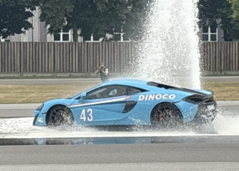 Supercar Taxi w Sieradzu. Sprawdzali swoje umiejętności za kółkiem [ZDJĘCIA]
