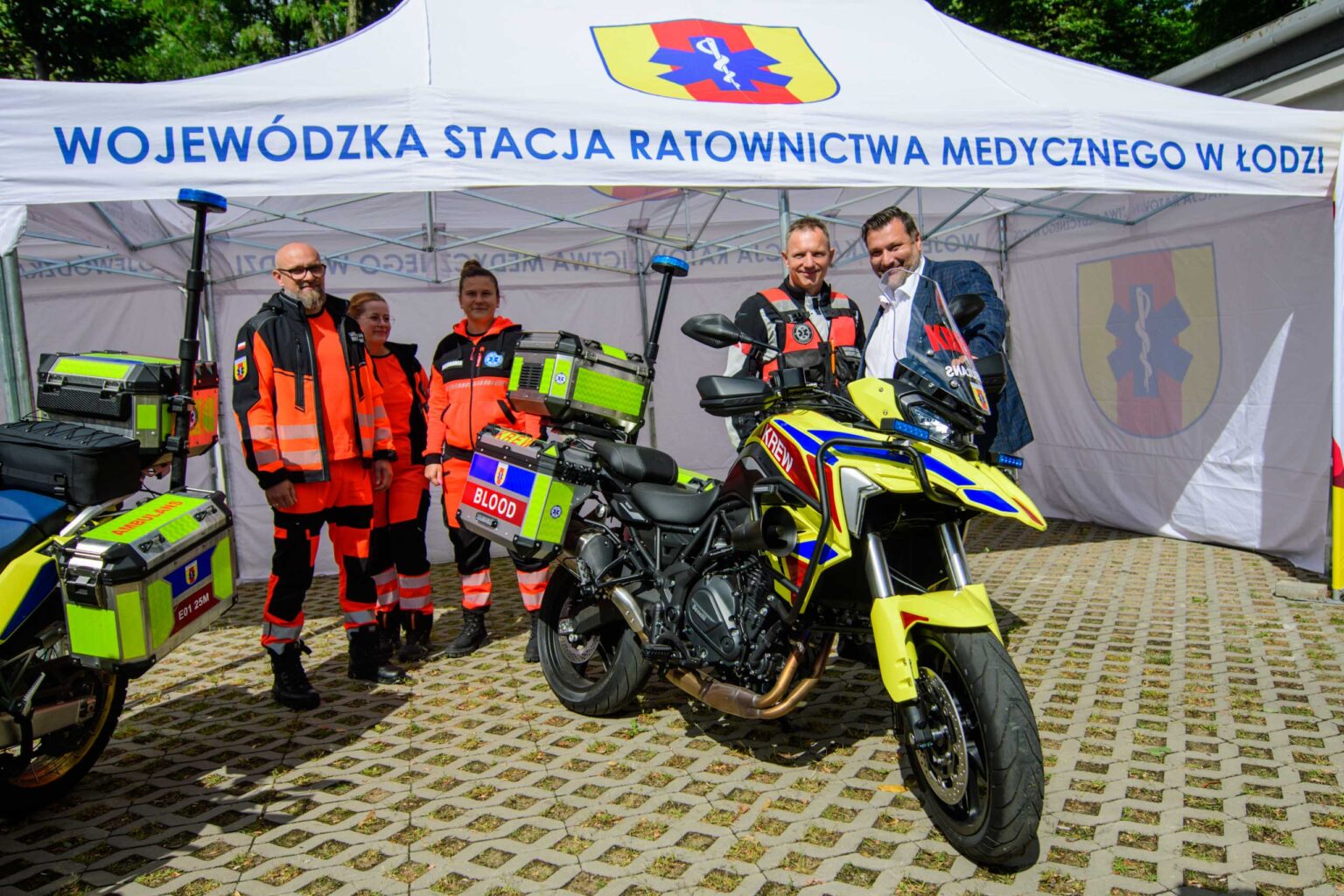 Motoambulans dla WSRM fot Sebastian Szwajkowski
