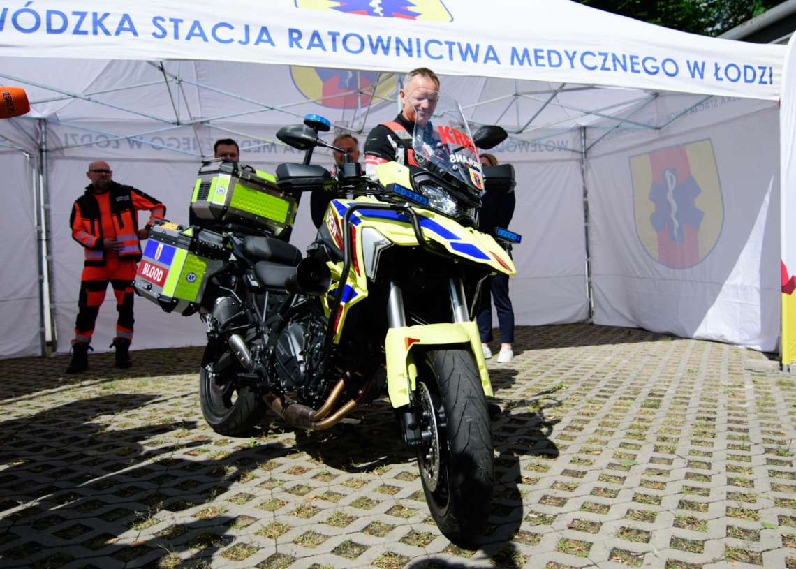 Motoambulans dla WSRM fot Sebastian Szwajkowski 16