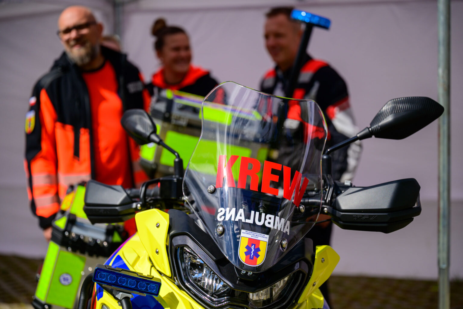 Motoambulans dla WSRM fot Sebastian Szwajkowski 6
