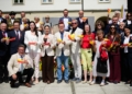 603. urodziny Łodzi. „Prząśniczka”, kwiaty i kolejny element Pomnika Ulicy Piotrkowskiej