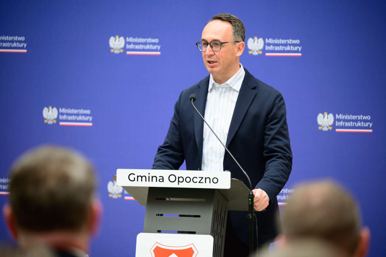 Podpisanie umowy na projekt dworca Opoczno Południe z ministrem Klimczakiem fot Sebastian Szwajkowski_11 Podpisanie umowy na projekt dworca Opoczno Poludnie z ministrem Klimczakiem fot Sebastian Szwajkowski 11