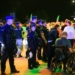 Sześć osób zatrzymanych podczas Łódź Summer Festival. „W stronę policjantów rzucano butelki i kamienie” 7 Policja na Lodz Summer Festival fot Sebastian Szwajkowski 6