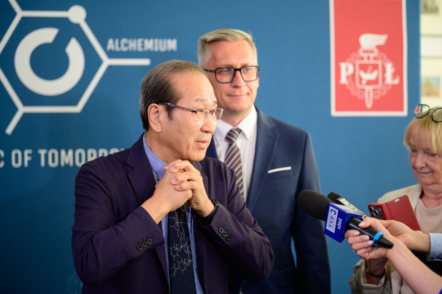 Profesor Susumu Kitagawa na Politechnice Lodzkiej fot Sebastian Szwajkowski 12