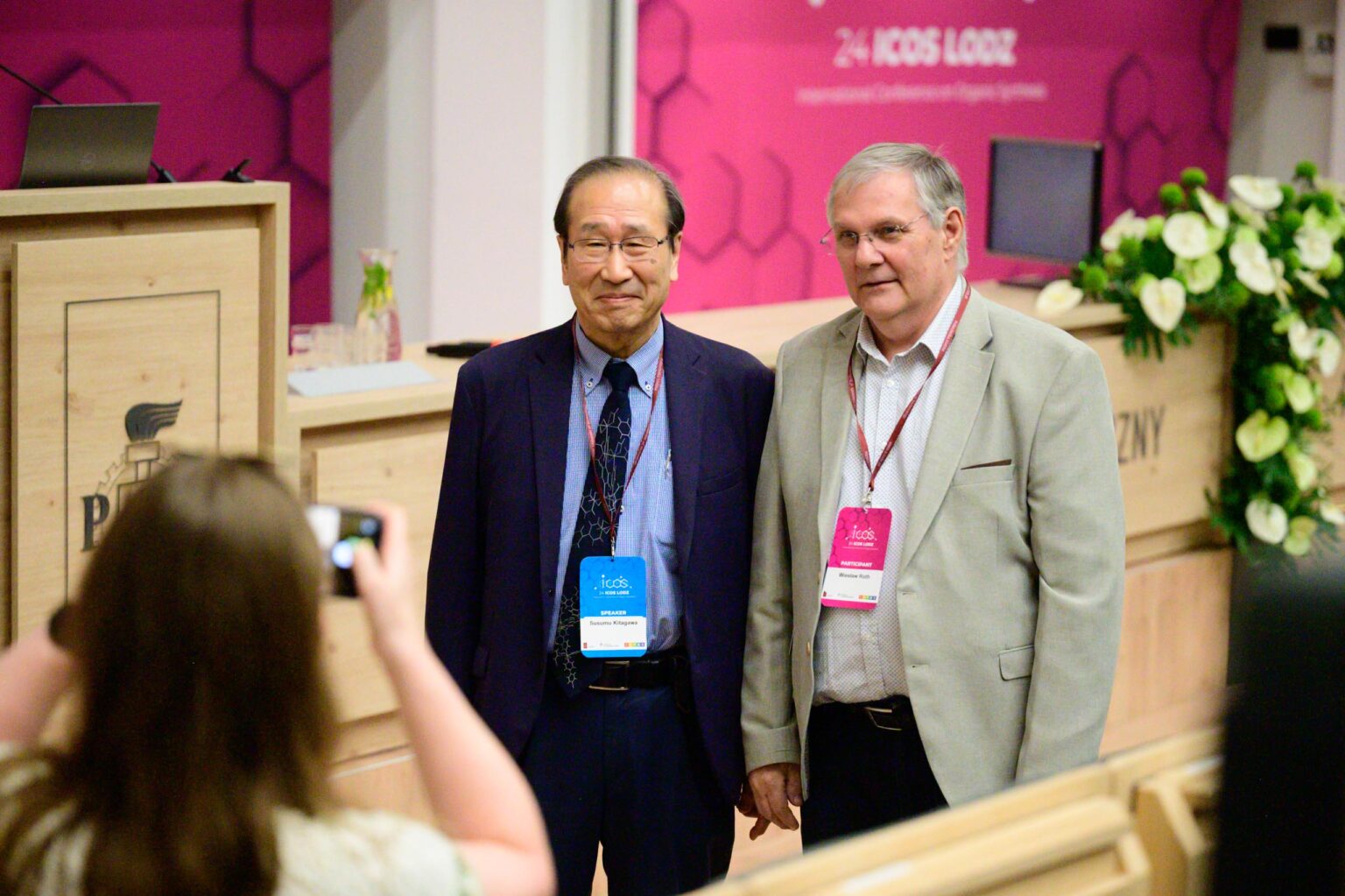 Profesor Susumu Kitagawa na Politechnice Lodzkiej fot Sebastian Szwajkowski 17