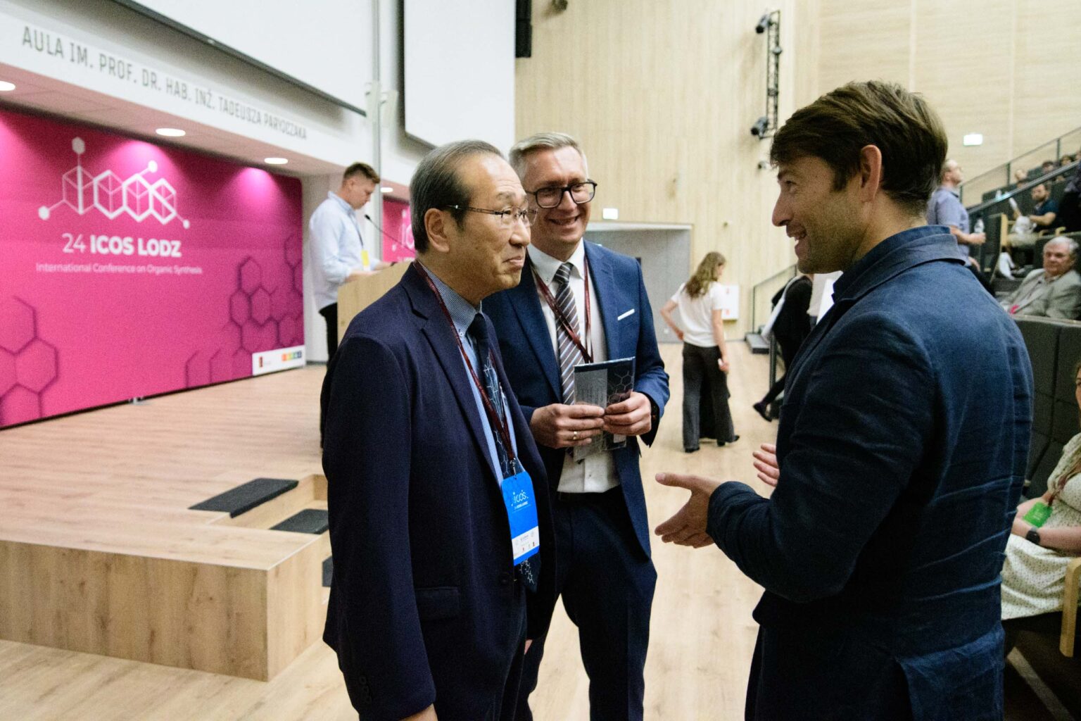 Profesor Susumu Kitagawa na Politechnice Lodzkiej fot Sebastian Szwajkowski 3