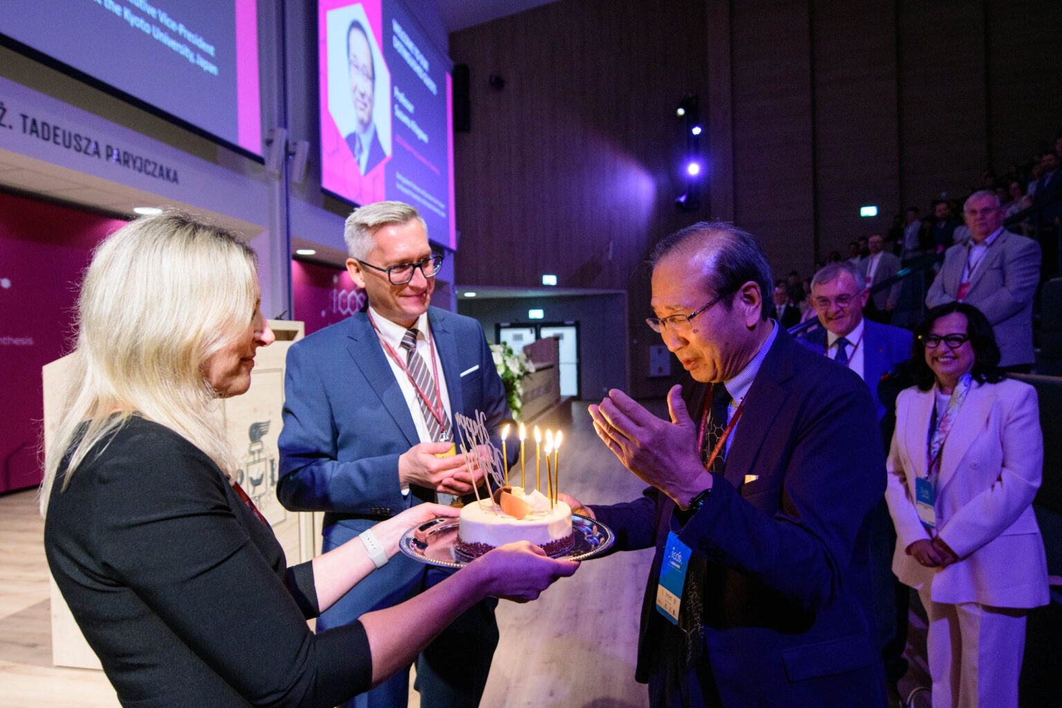 Profesor Susumu Kitagawa na Politechnice Lodzkiej fot Sebastian Szwajkowski 7