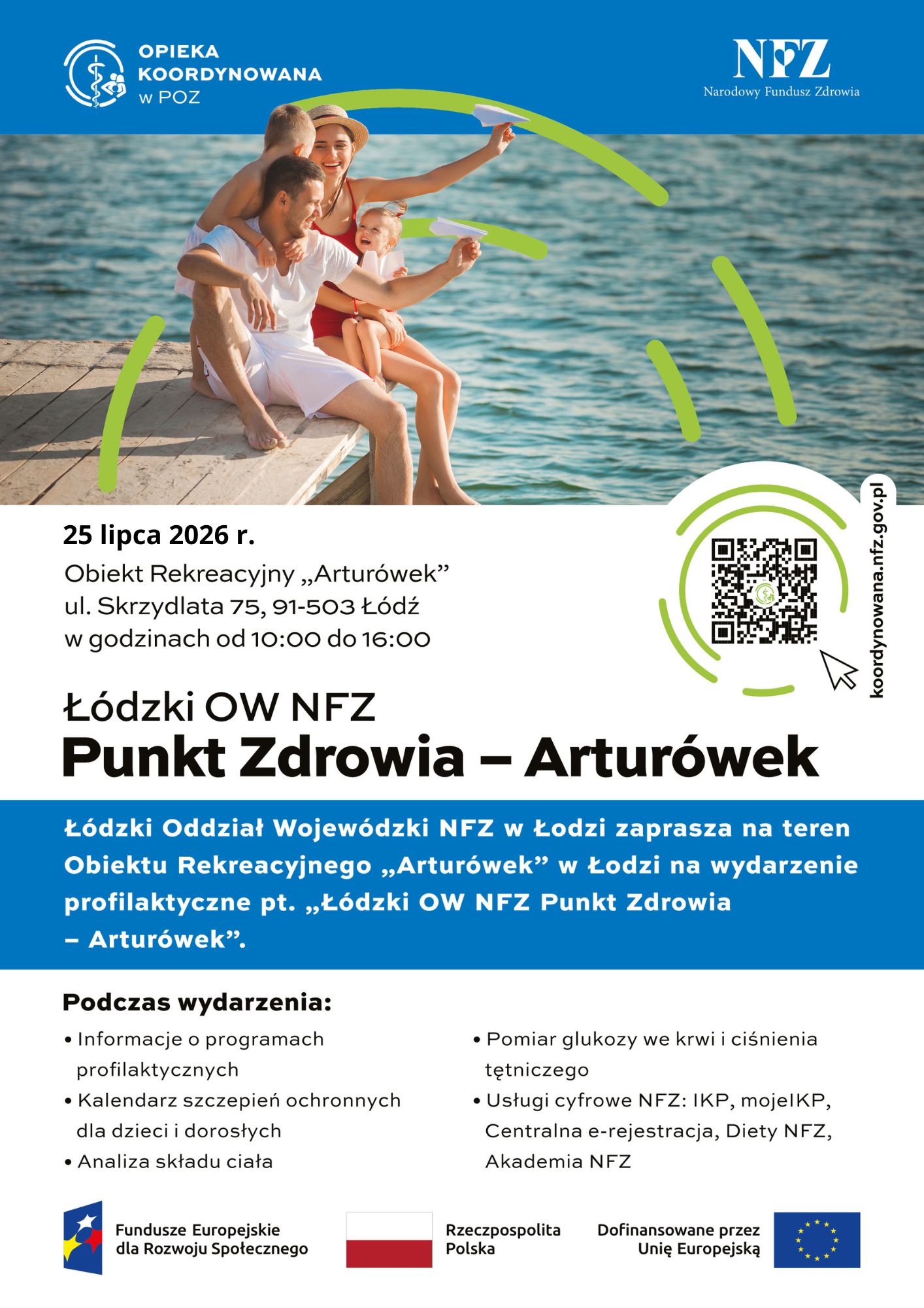 Bezpłatne badania w Arturówku. NFZ zaprasza do miasteczka profilaktycznego