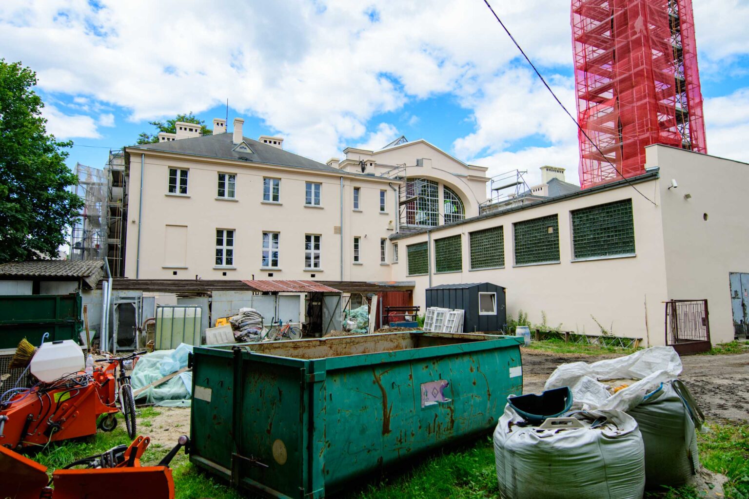 Remont zgierskiej lazni miejskiej fot Sebastian Szwajkowski 9