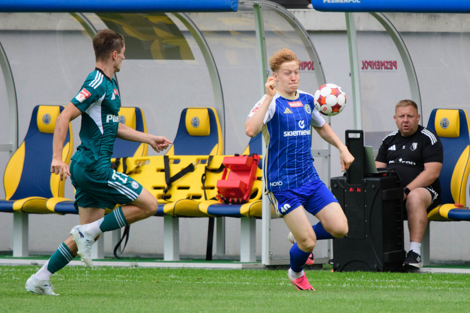 Sparing Unia Skierniewice Legia Warszawa II fot Sebastian Szwajkowski 10