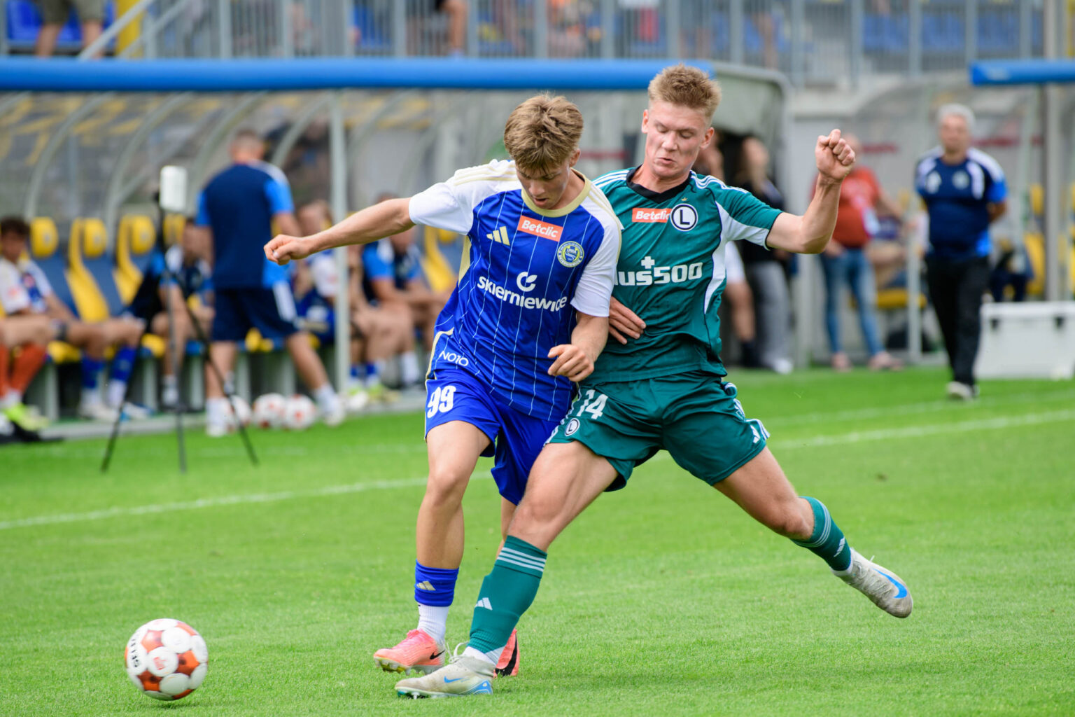Sparing Unia Skierniewice Legia Warszawa II fot Sebastian Szwajkowski 45