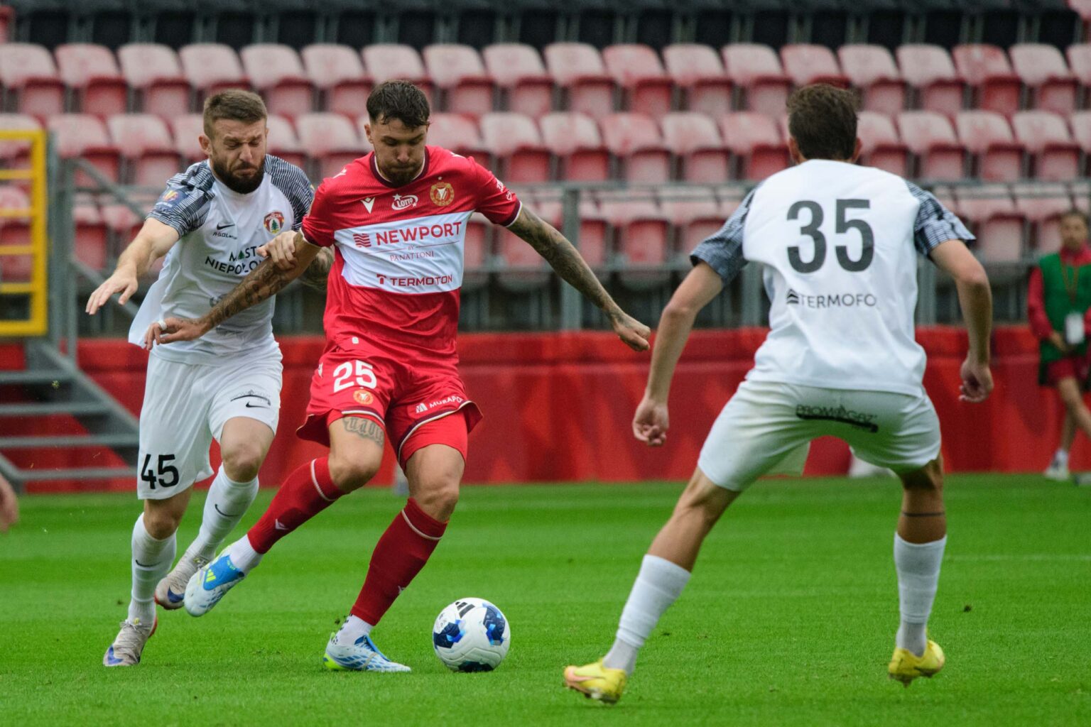 Sparing Widzew Lodz Puszcza Niepolomice fot Sebastian Szwajkowski 6