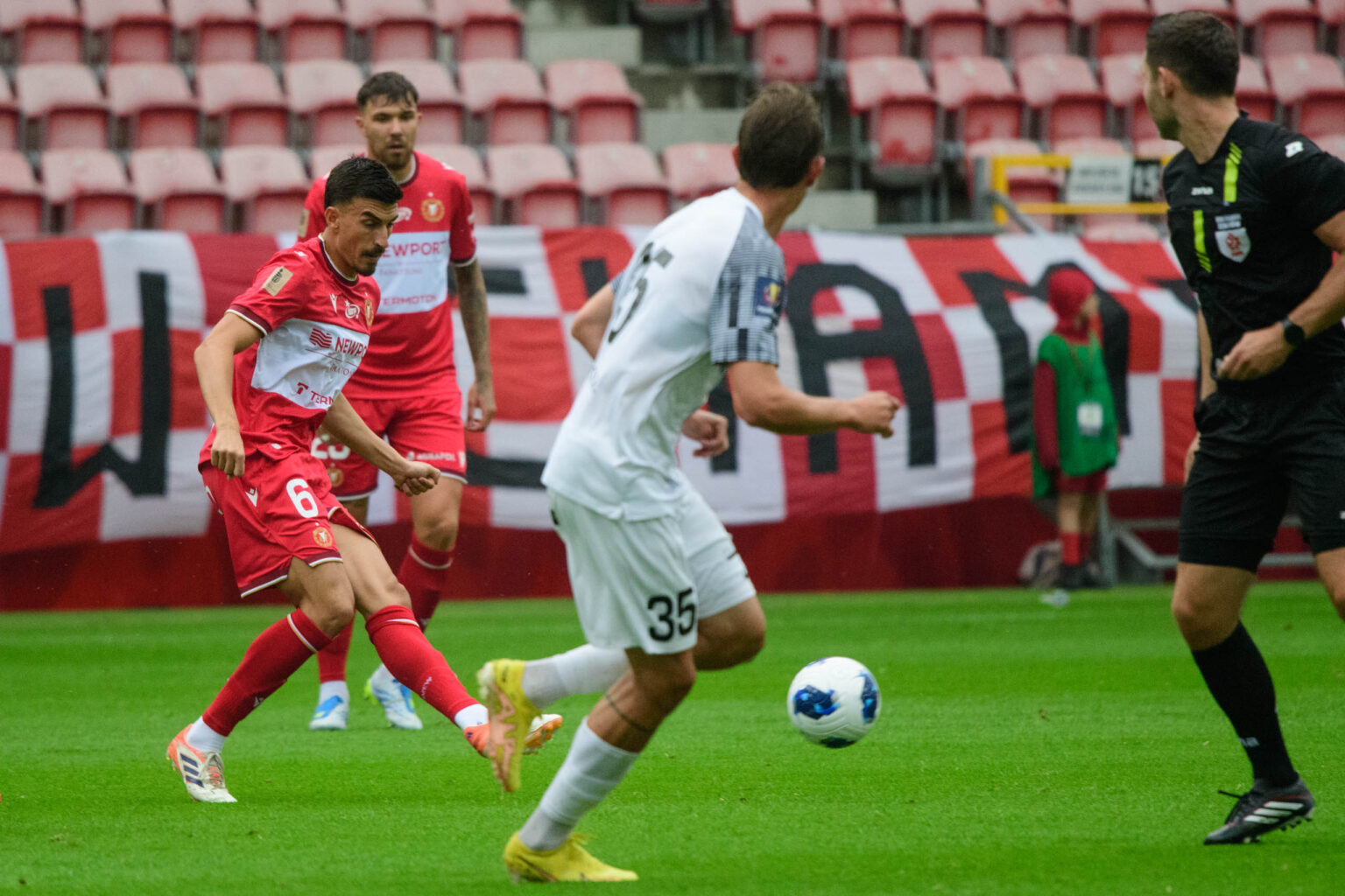 Sparing Widzew Lodz Puszcza Niepolomice fot Sebastian Szwajkowski 7