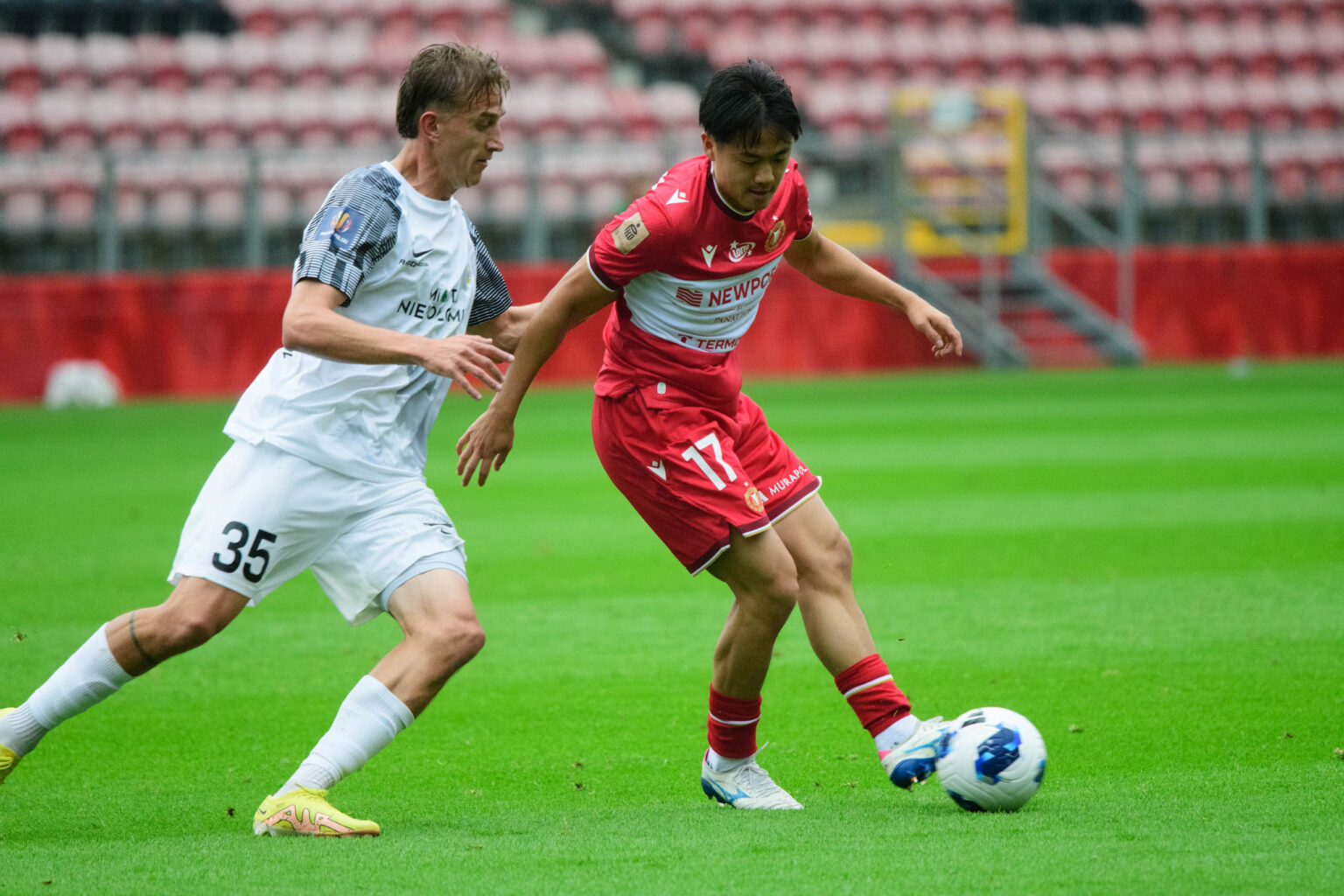 Sparing Widzew Lodz Puszcza Niepolomice fot Sebastian Szwajkowski 8