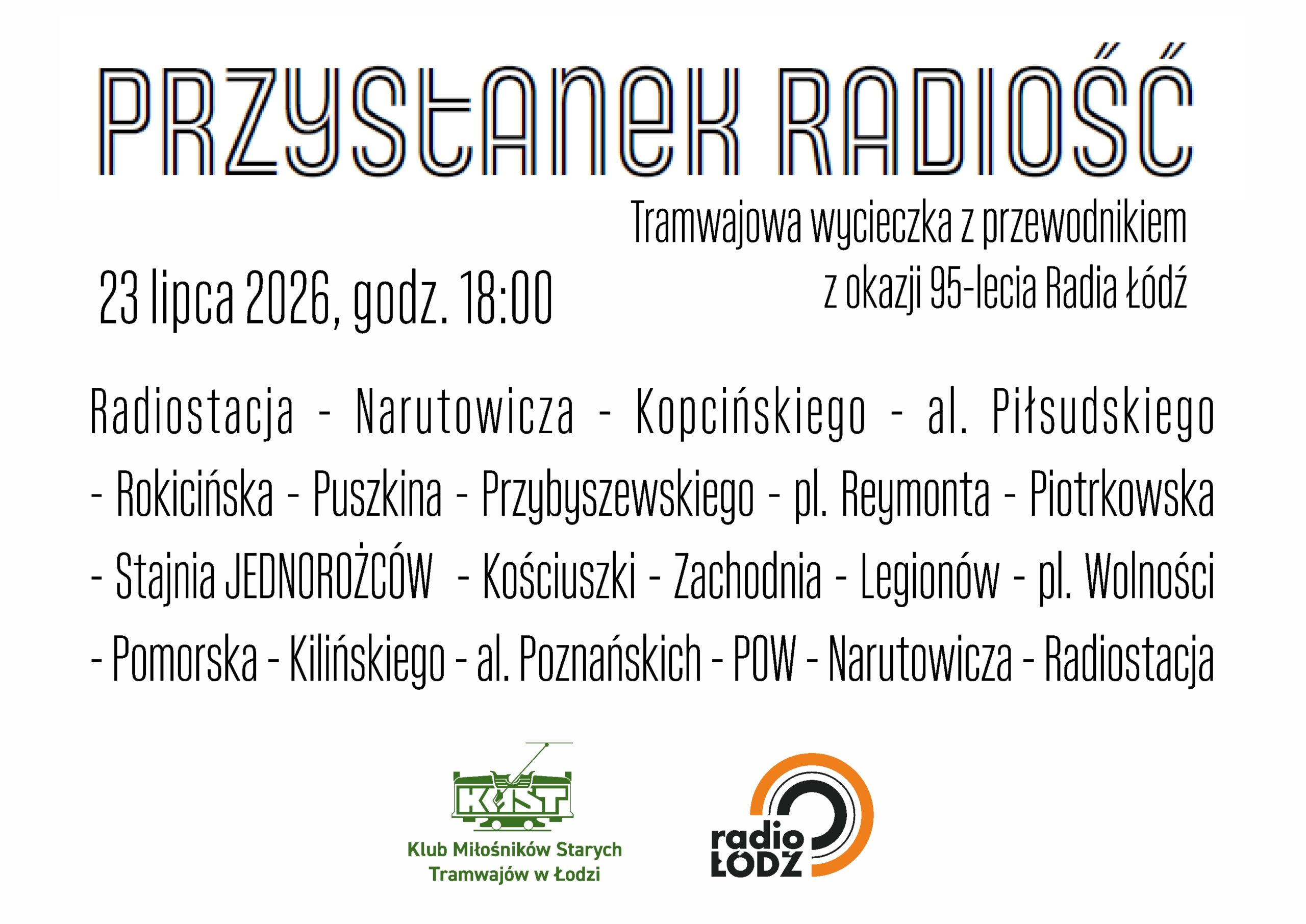 Przystanek Radiość - tramwajem śladami łódzkich legend i niezwykłych historii 2 WYCIECZKA TRAMWAJ 23 LIPCA scaled
