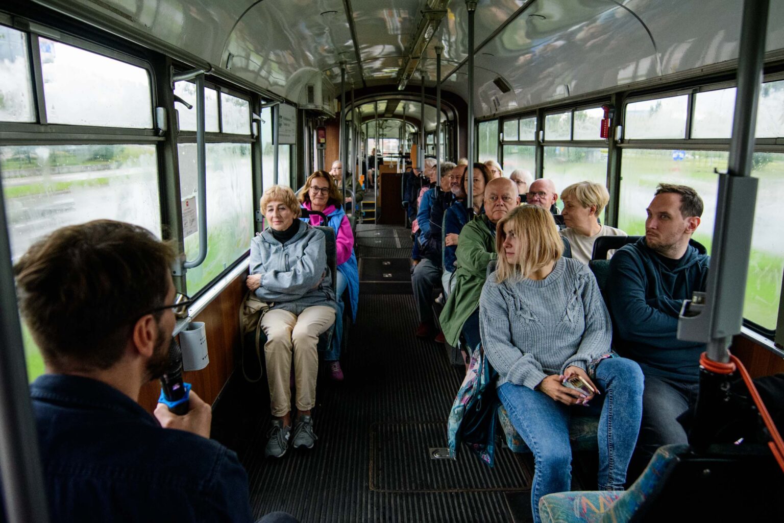Wakacyjny tramwaj Radia Łódź fot Sebastian Szwjkowski Wakacyjny tramwaj Radia Lodz fot Sebastian Szwjkowski