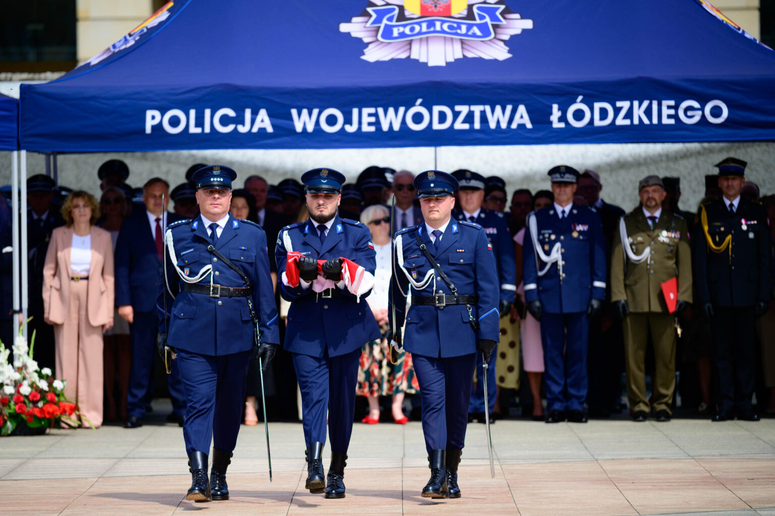 Wojewodzkie Swieto Policji w Lodzi fot Sebastian Szwajkowski 11