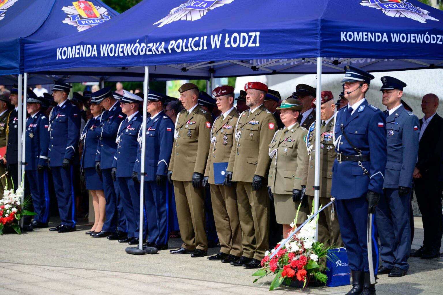 Wojewodzkie Swieto Policji w Lodzi fot Sebastian Szwajkowski 14