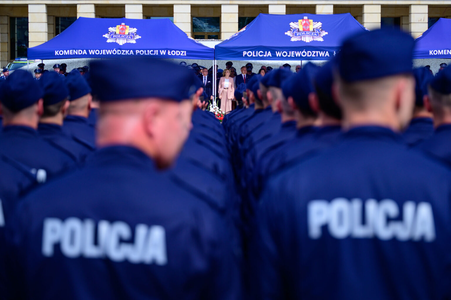 Wojewodzkie Swieto Policji w Lodzi fot Sebastian Szwajkowski 6