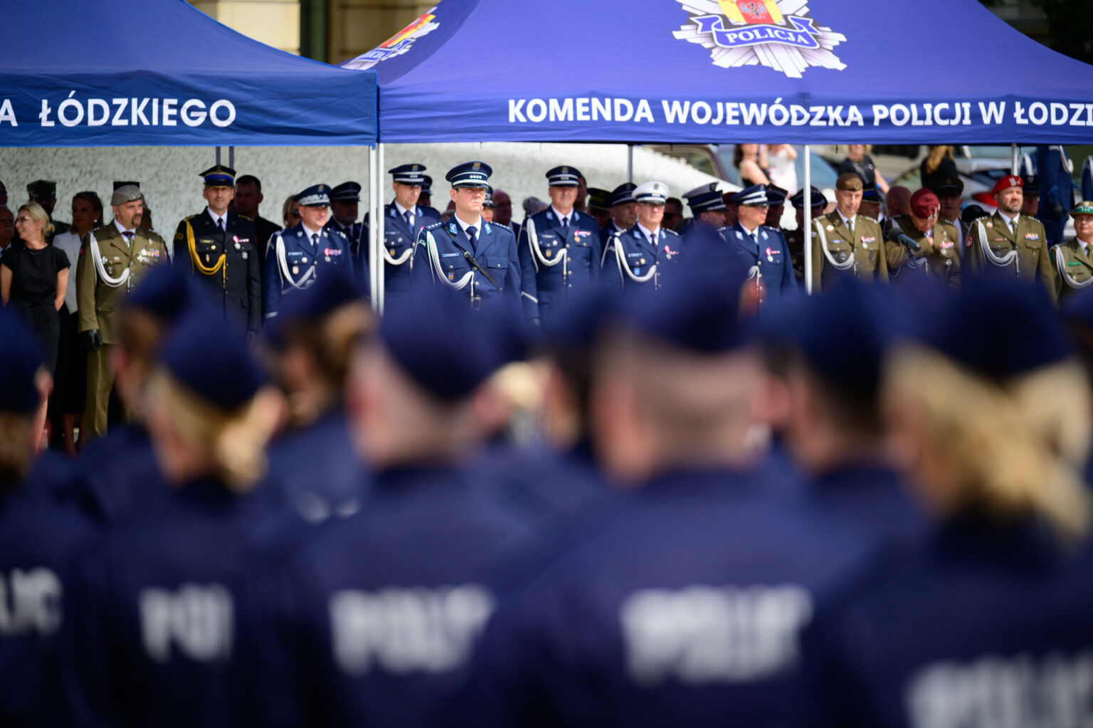 Wojewodzkie Swieto Policji w Lodzi fot Sebastian Szwajkowski 8