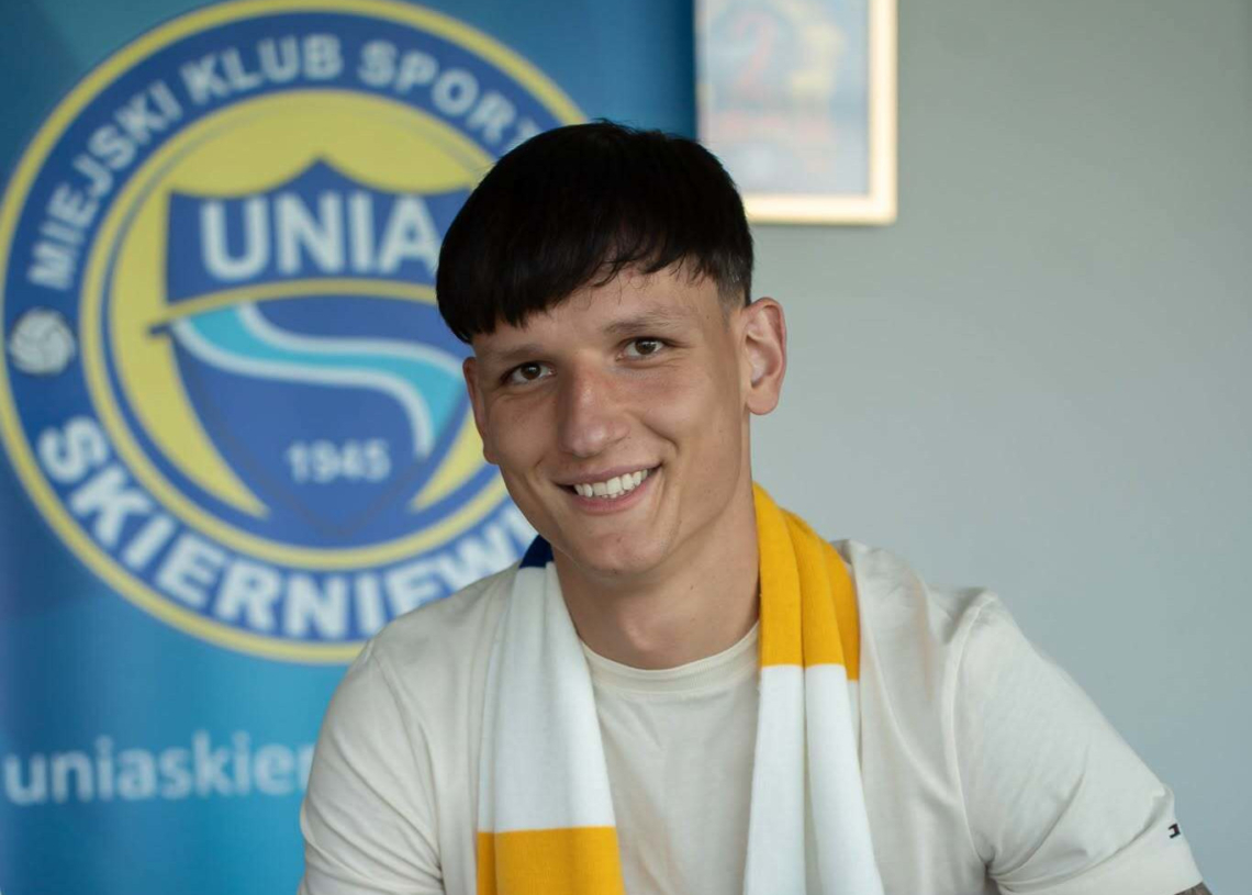 Bartłomiej Eizenchart nowym zawodnikiem Unii Skierniewice 1 Bartłomiej Eizenchart w Unii Skiernewice