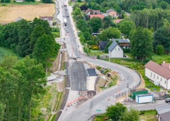 Dobra wiadomość dla kierowców. Prace na DW481 w Woli Wężykowej dobiegają końca