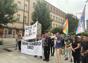 Manifestacja w Łodzi