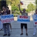 „Nie bądź obojętny”. W Łodzi odbyła się manifestacja solidarności z Ukrainą [ZDJĘCIA]