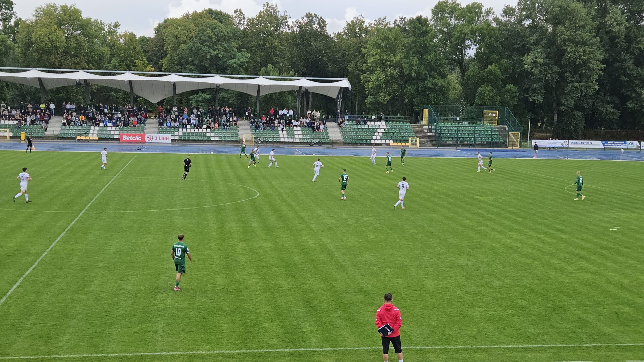 Widzew II Łódź - Polonia Lidzbark Warmiński 4:1, fot. Robert Zwoliński