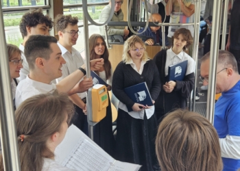 Tramwaj wypełniony muzyką przejechał dziś ulicami Łodzi