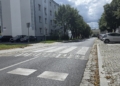 Próg zwalniający na Fabrycznej w Bełchatowie. Kierowcy urządzali tu tor wyścigowy