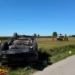 Powiat piotrkowski: dachowanie busa, ciężko ranni i ponad 3,5 promila. Policja ustala, kto prowadził