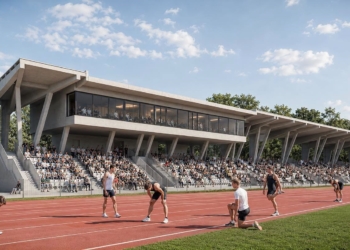 Stadion przy Lumumby w Łodzi przejdzie metamorfozę. Powstanie nowoczesna trybuna i zaplecze dla lekkoatletów