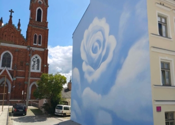 Nowy mural w Kutnie. Powstał przy Placu Wolności 12