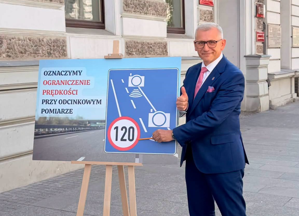 Kierowcy mają wiedzieć, jaki limit obowiązuje na odcinkowym pomiarze prędkości. Jest propozycja zmian