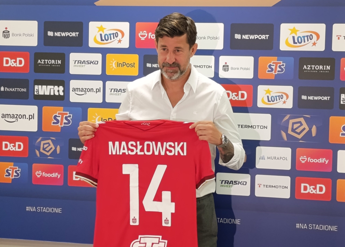 Łukasz Masłowski o powrocie do Widzewa: "To ja biorę odpowiedzialność za to, jak klub będzie wyglądał sportowo"