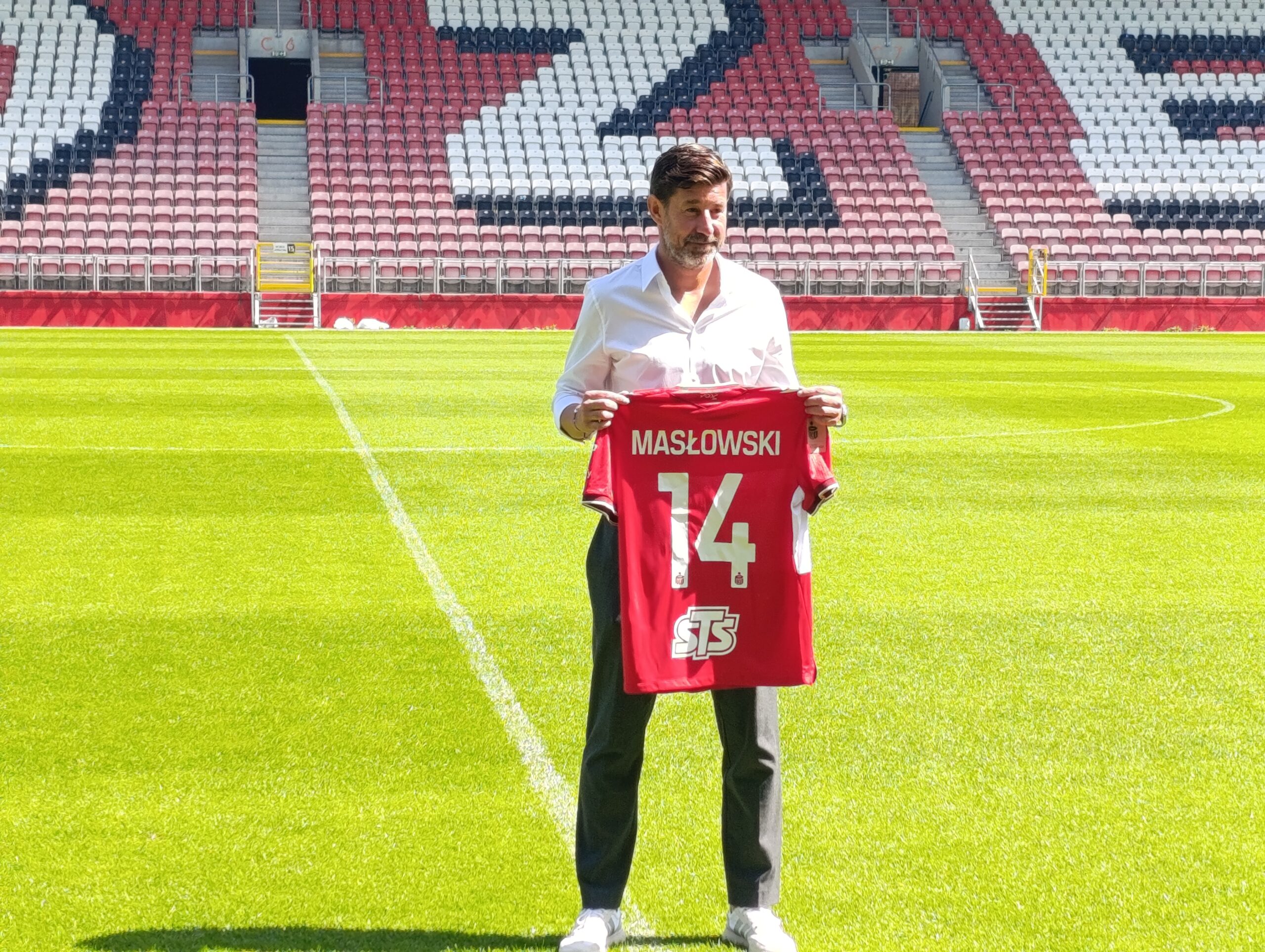 Łukasz Masłowski o powrocie do Widzewa: "To ja biorę odpowiedzialność za to, jak klub będzie wyglądał sportowo"