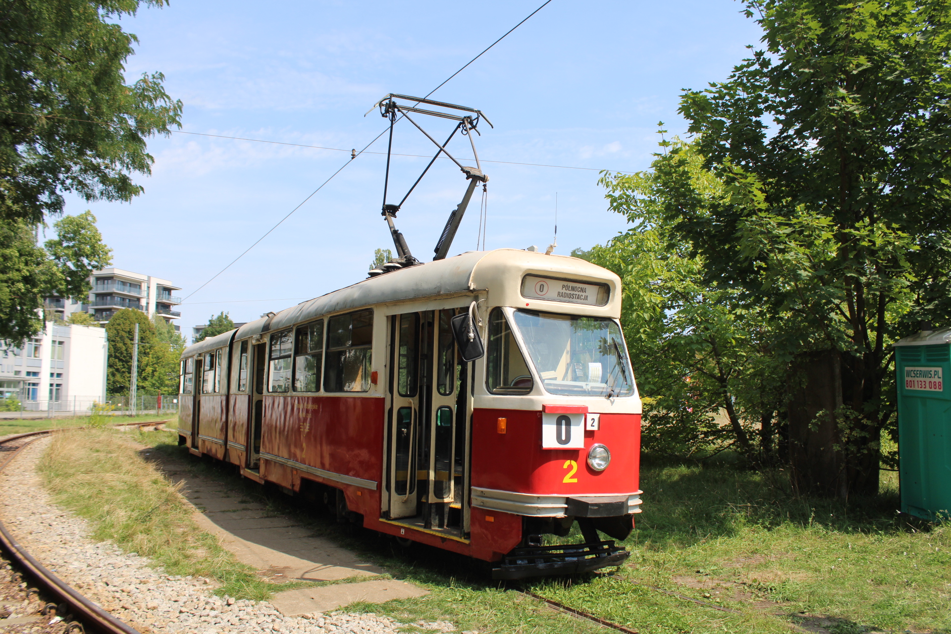 Kultowy tramwaj wrócił na łódzkie tory. 803N znów wozi pasażerów