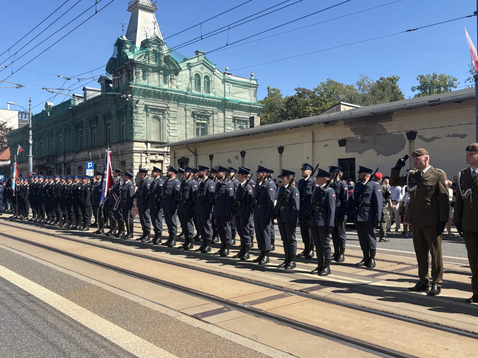 Obchody Święta Wojska Polskiego w Łodzi, fot. Jakub Jędrzejewski IMG 5356