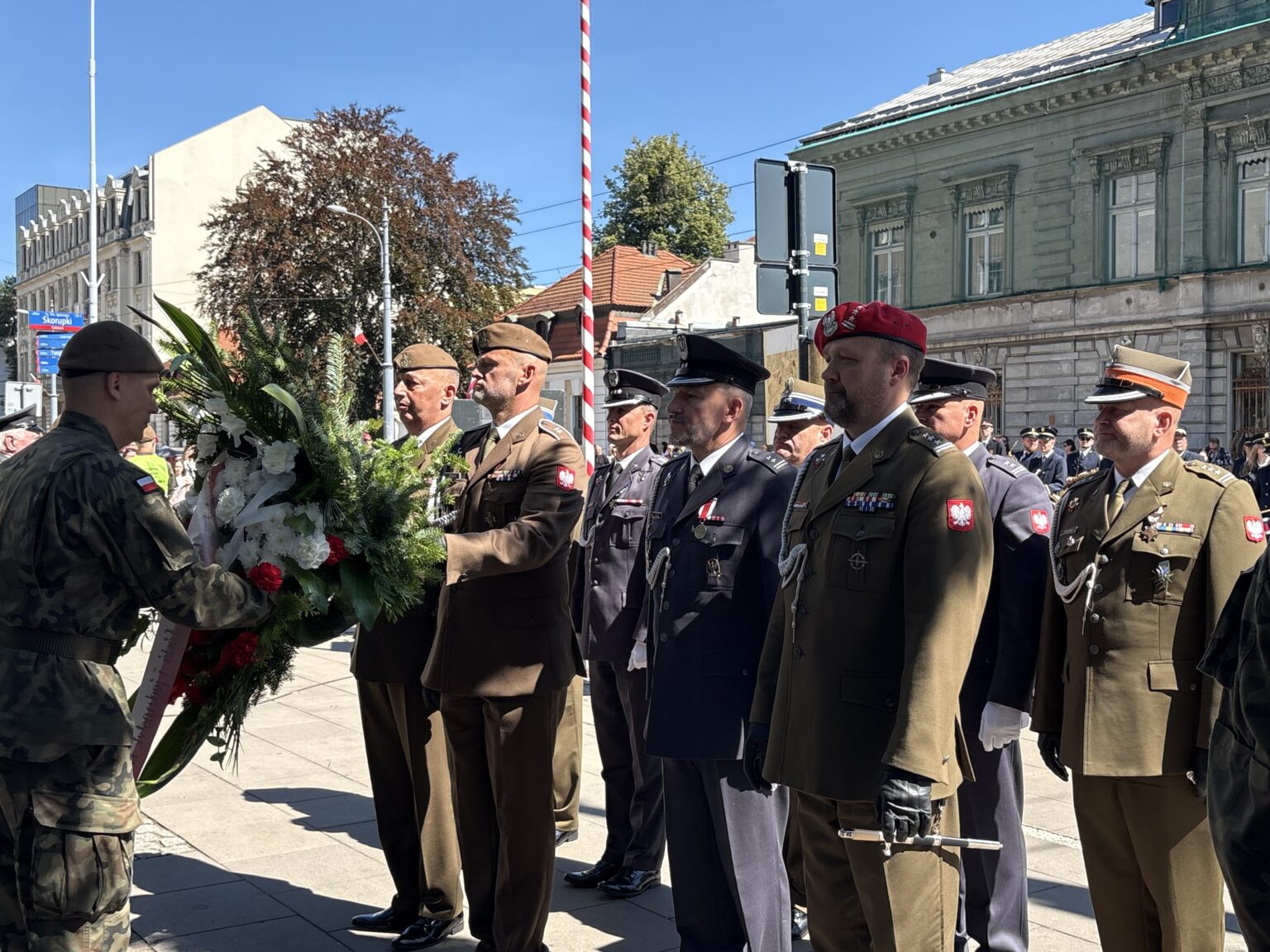 Obchody Święta Wojska Polskiego w Łodzi, fot. Jakub Jędrzejewski IMG 5375